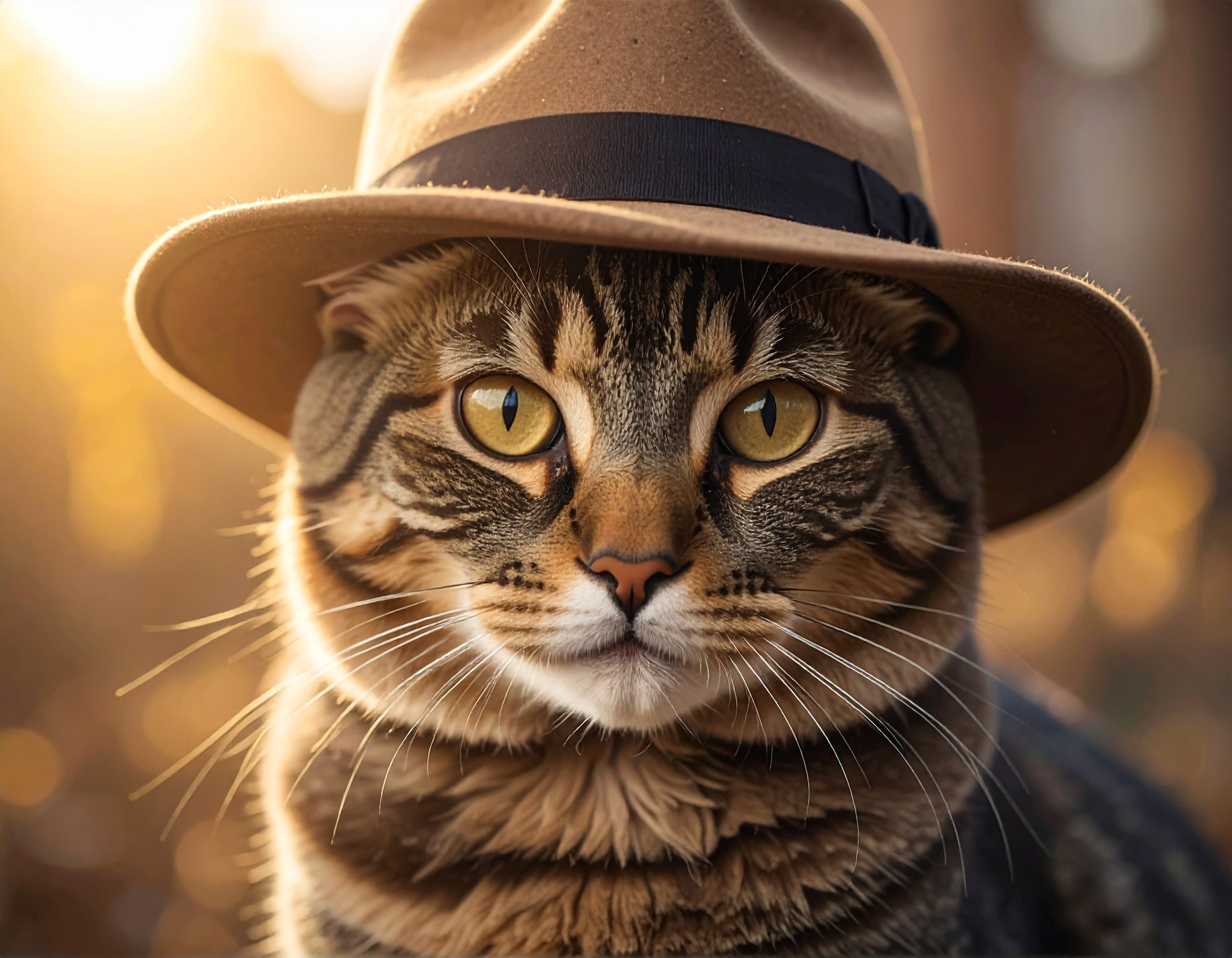 Von Adobe Firefly generierte Katze